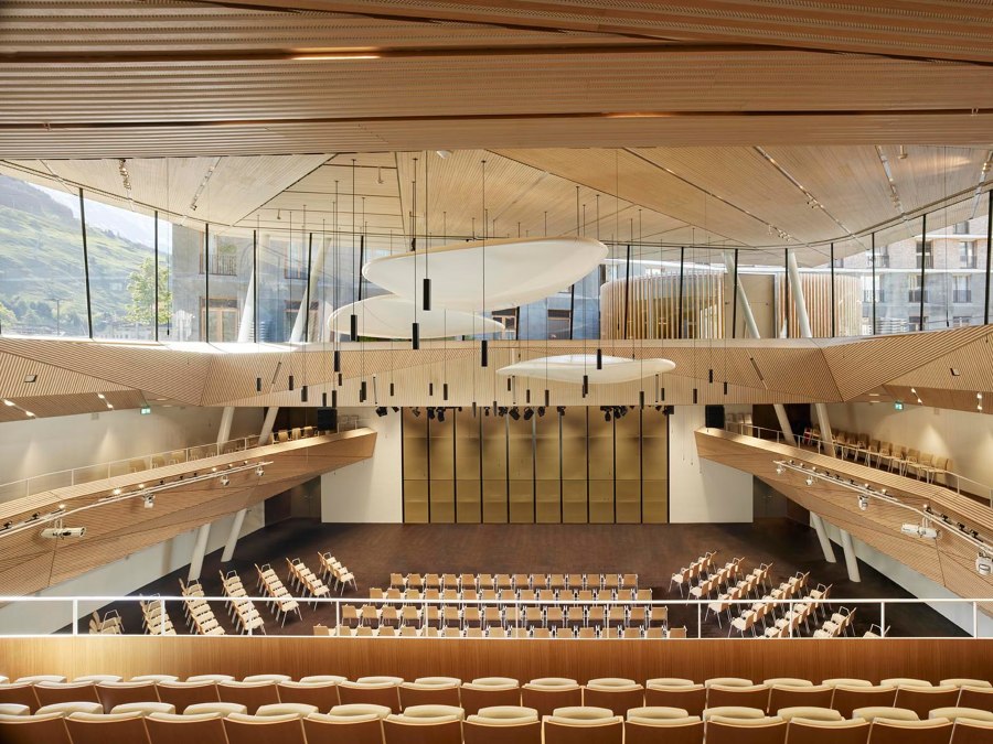 Andermatt Concert Hall von Studio Seilern Architects | Konzerthallen