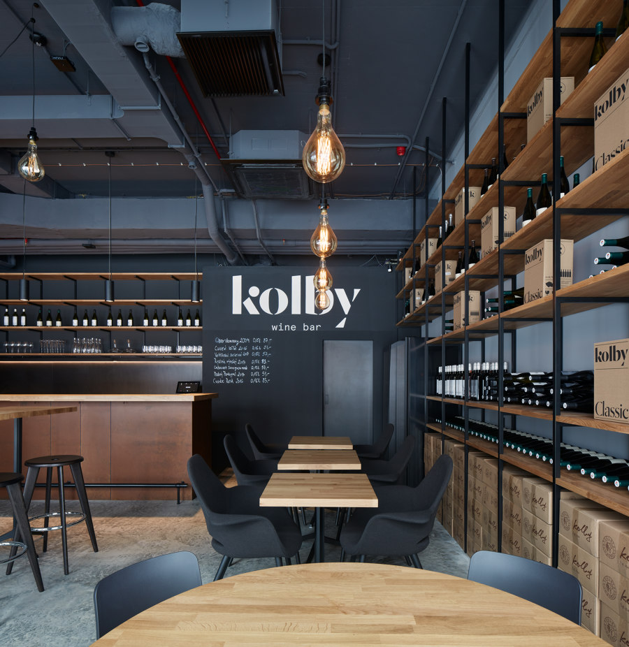 Kolby Wine Bar de CMC Architects | Diseño de bares