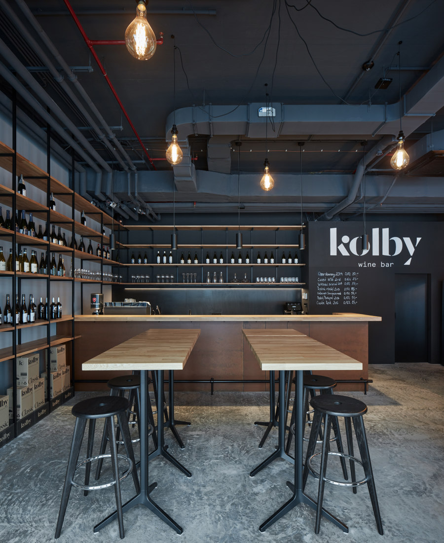 Kolby Wine Bar de CMC Architects | Intérieurs de bar