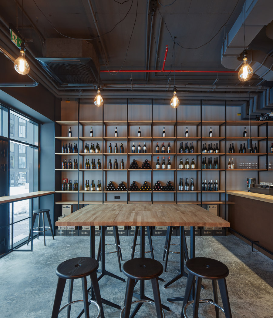 Kolby Wine Bar de CMC Architects | Intérieurs de bar