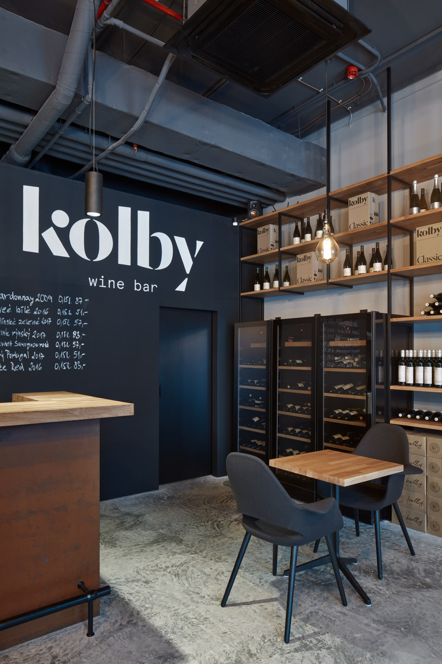 Kolby Wine Bar de CMC Architects | Diseño de bares