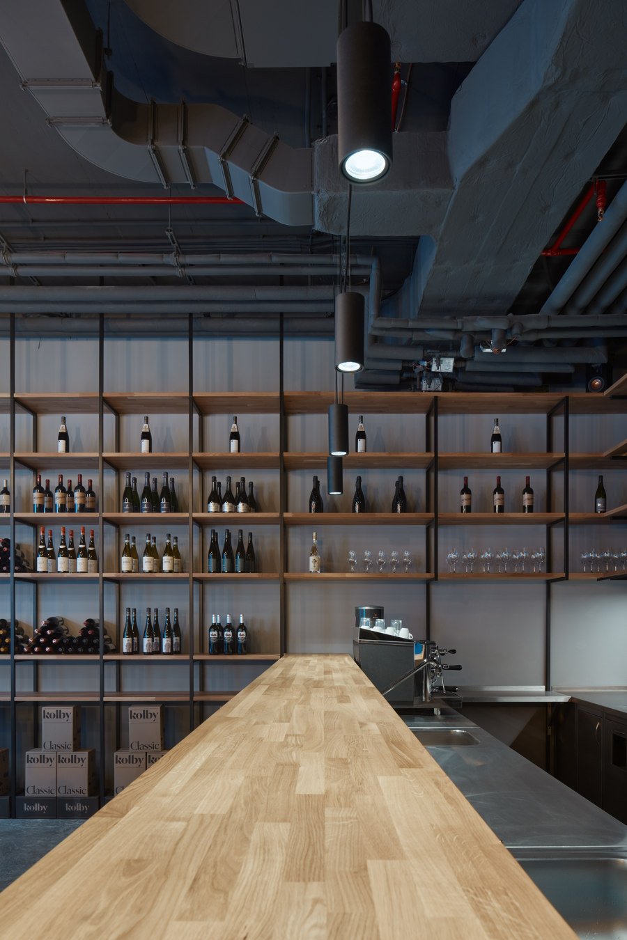 Kolby Wine Bar von CMC Architects | Bar-Interieurs