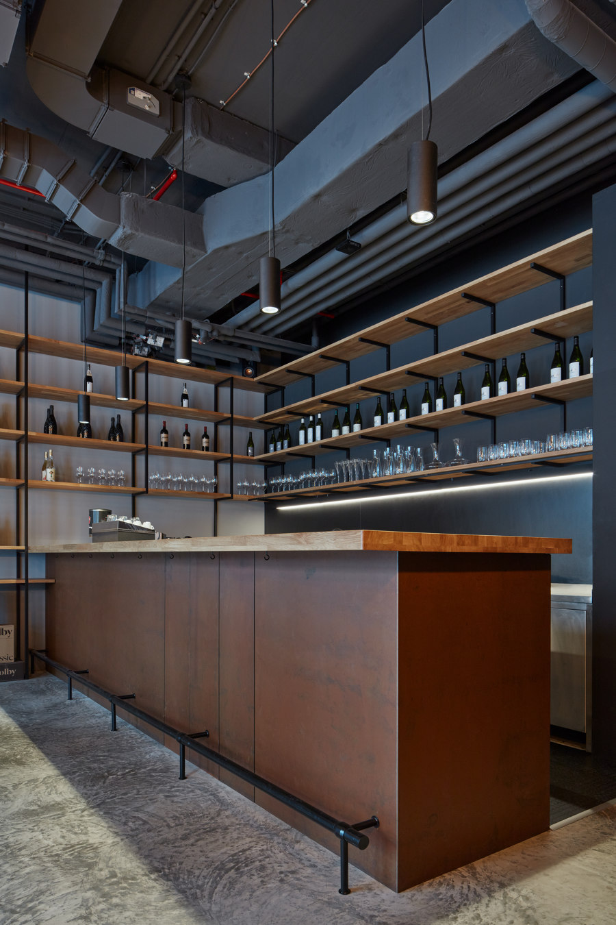 Kolby Wine Bar von CMC Architects | Bar-Interieurs