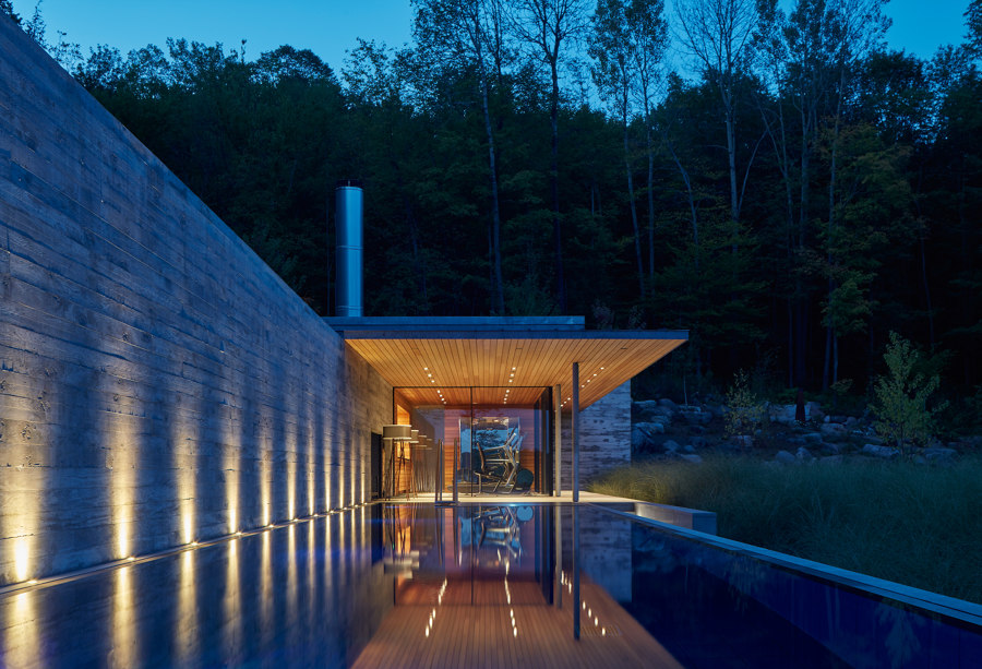 Quebec Pool House by MacKay-Lyons Sweetapple Architects | Detached houses