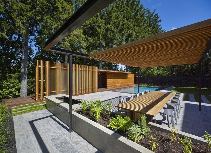 Clearview Pavilion de Amantea Architects | Piscines en plein air