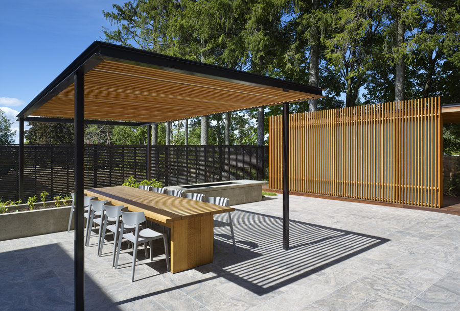 Clearview Pavilion de Amantea Architects | Piscines en plein air