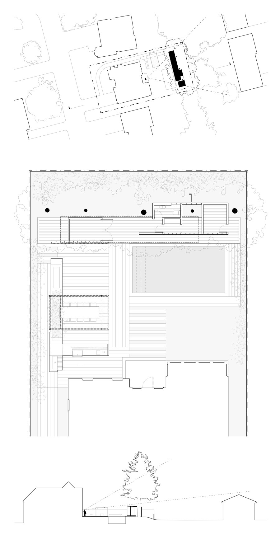 Clearview Pavilion di Amantea Architects | Piscine all'aperto