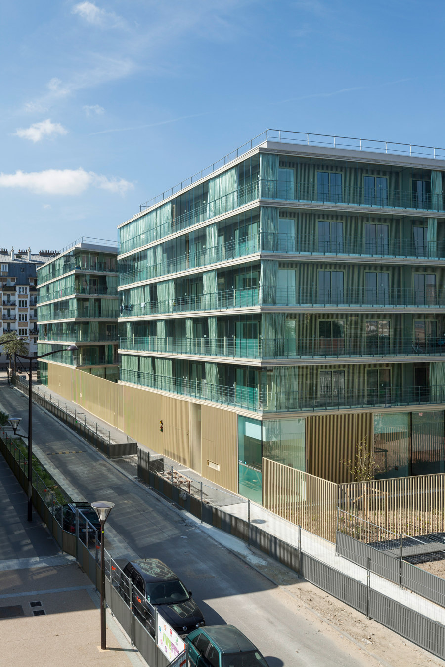 Montmartre Wintergarden Housing von Atelier Kempe Thill | Mehrfamilienhäuser