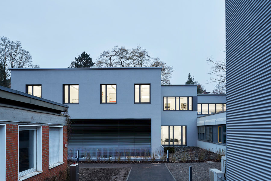 Laboratory Extension Building de Dannien Roller Architekten und Partner | Universidades