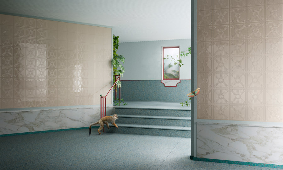 Tale of Tiles de Marcante Testa | architetti | Showrooms / Salónes de Exposición