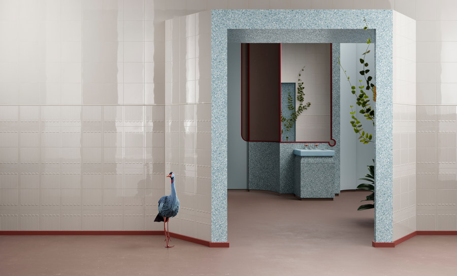 Tale of Tiles de Marcante Testa | architetti | Showrooms / Salónes de Exposición