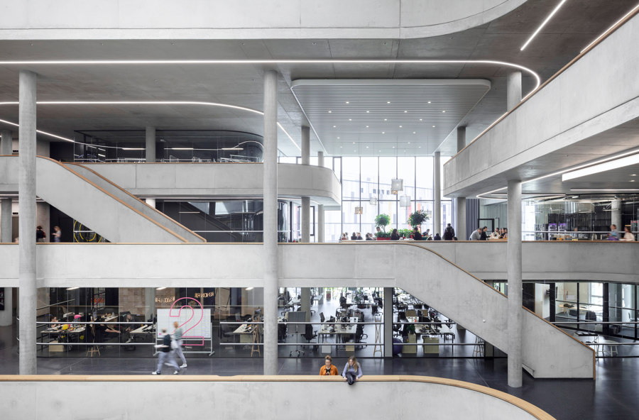 Zalando Headquarters de Henn Architekten | Immeubles de bureaux