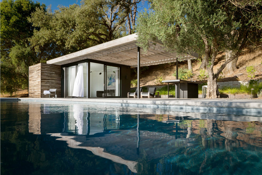 Dry Creek Pool House by RO | ROCKETT DESIGN | Open-air pools