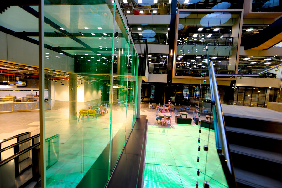Microsoft Digital Waterfall and Lake by ASB GlassFloor | Manufacturer references