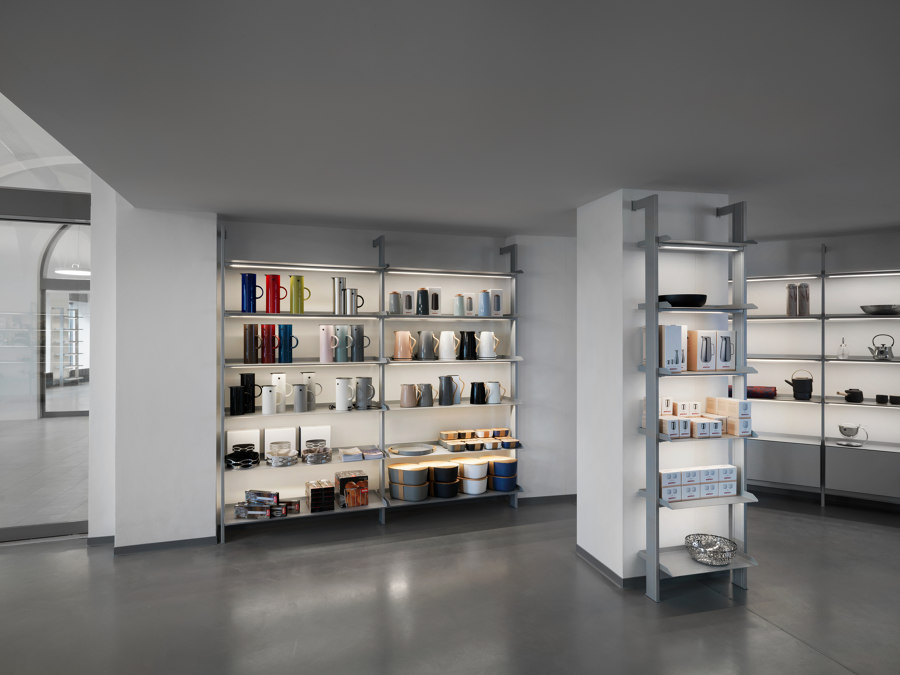 Tailor-made Shop Layout with the SCALA Shelving System |  | Müller Möbelfabrikation