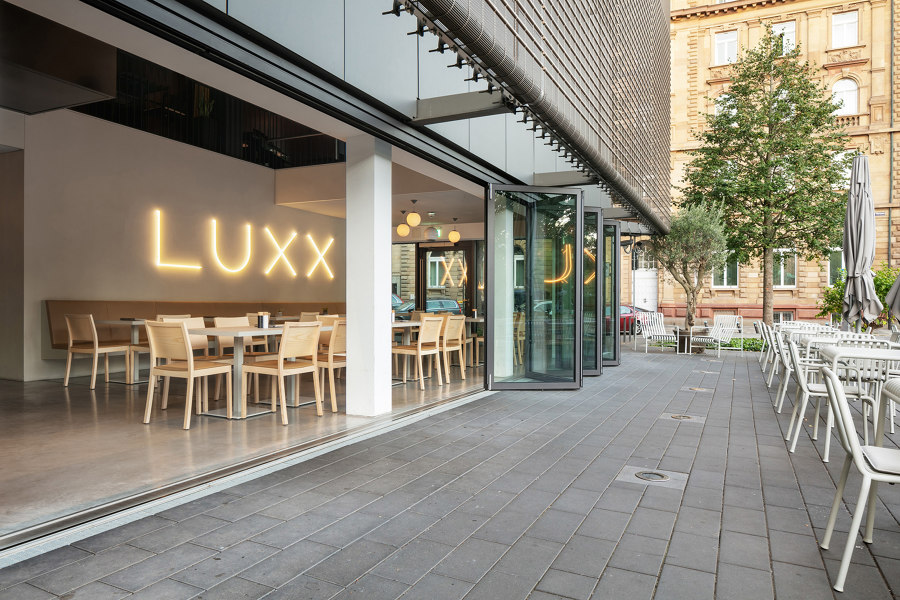 Restaurant Luxx in der Kunsthalle Mannheim |  | Solarlux