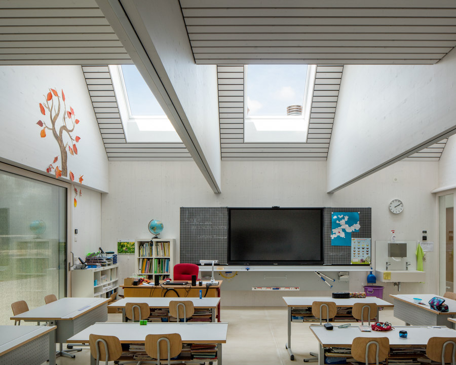 School Obergerlafingen de bauzeit architekten | Écoles