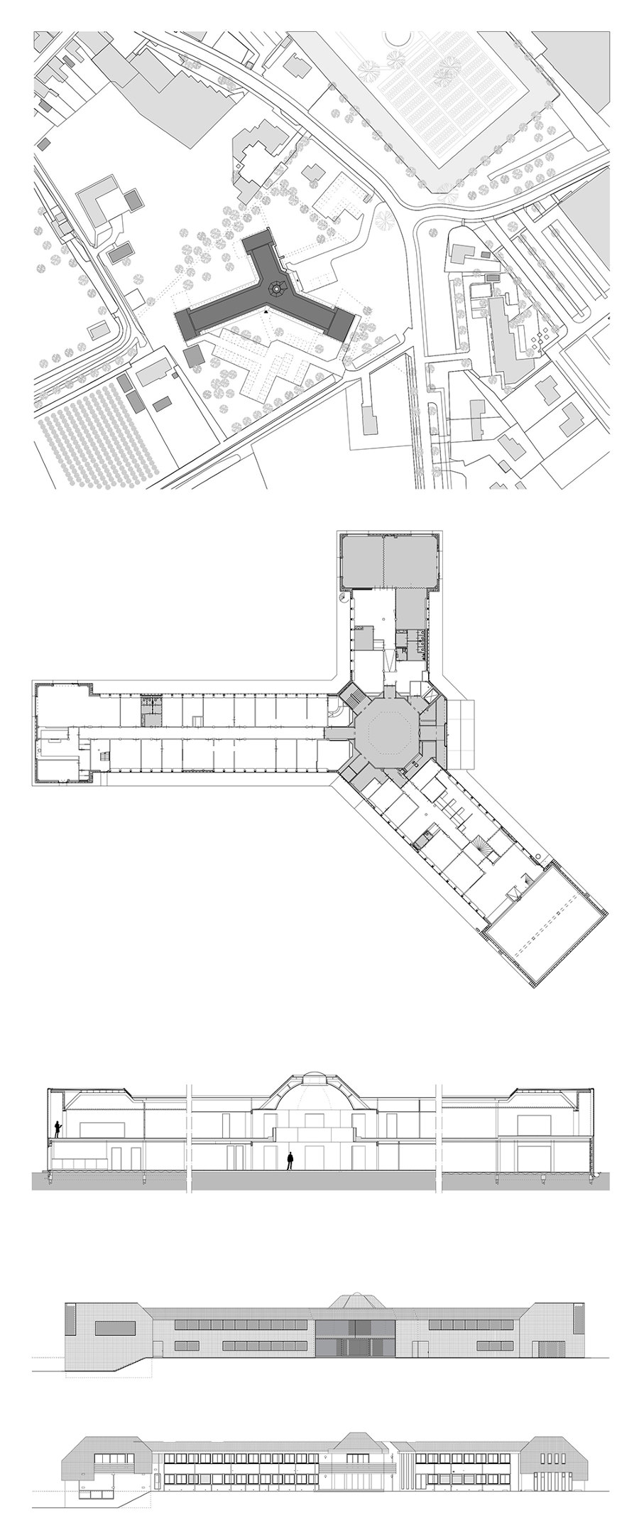 Town Hall Borsele di Atelier Kempe Thill | Edifici per uffici