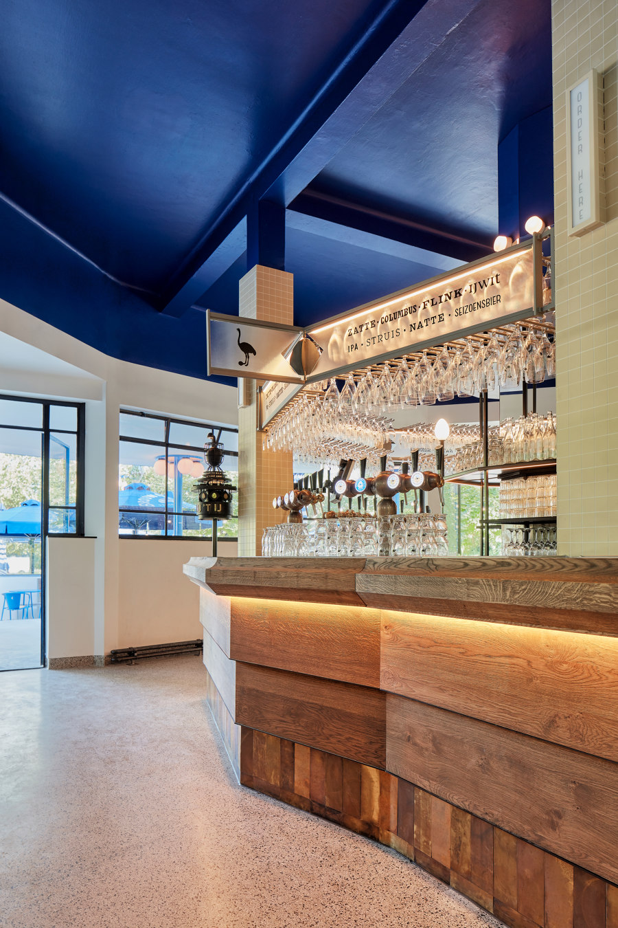 Blauwe Theehuis by Studio Modijefsky | Restaurant interiors
