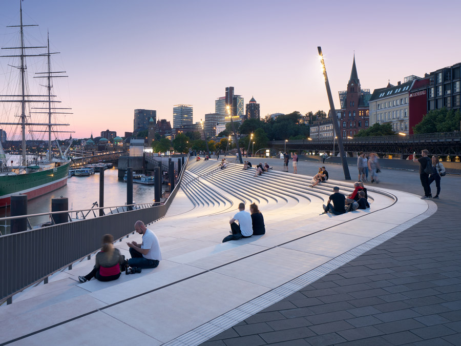 Niederhafen River Promenade von Zaha Hadid Architects | Infrastrukturbauten