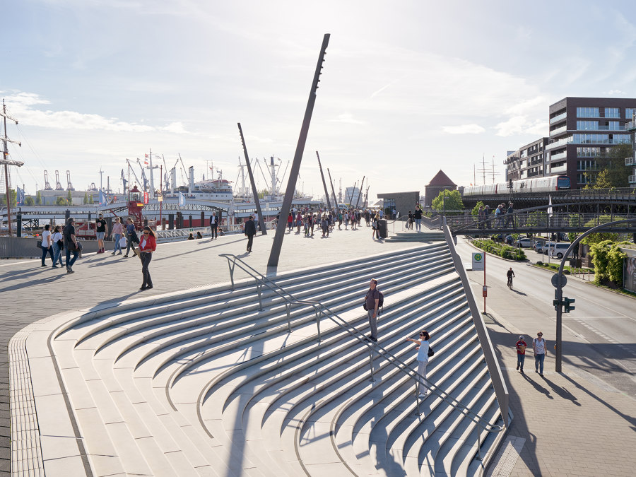 Niederhafen River Promenade de Zaha Hadid Architects | Infraestructuras