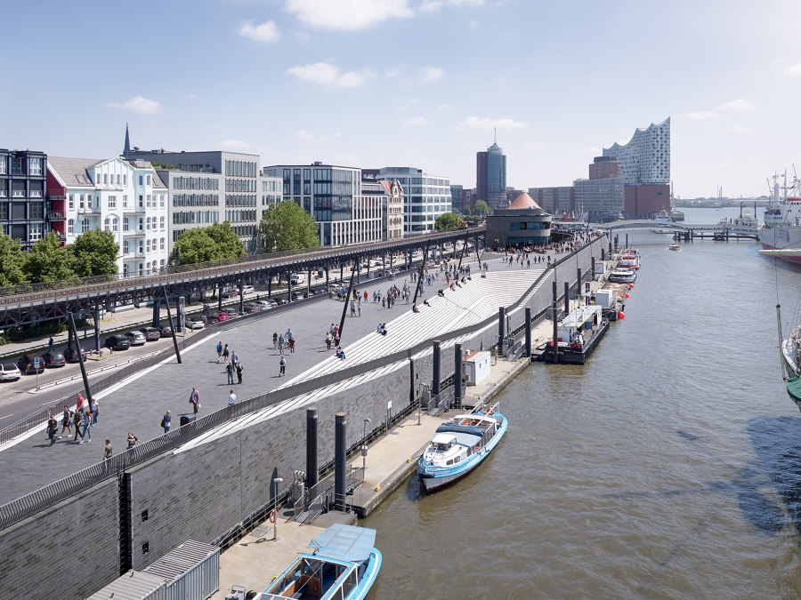 Niederhafen River Promenade von Zaha Hadid Architects | Infrastrukturbauten
