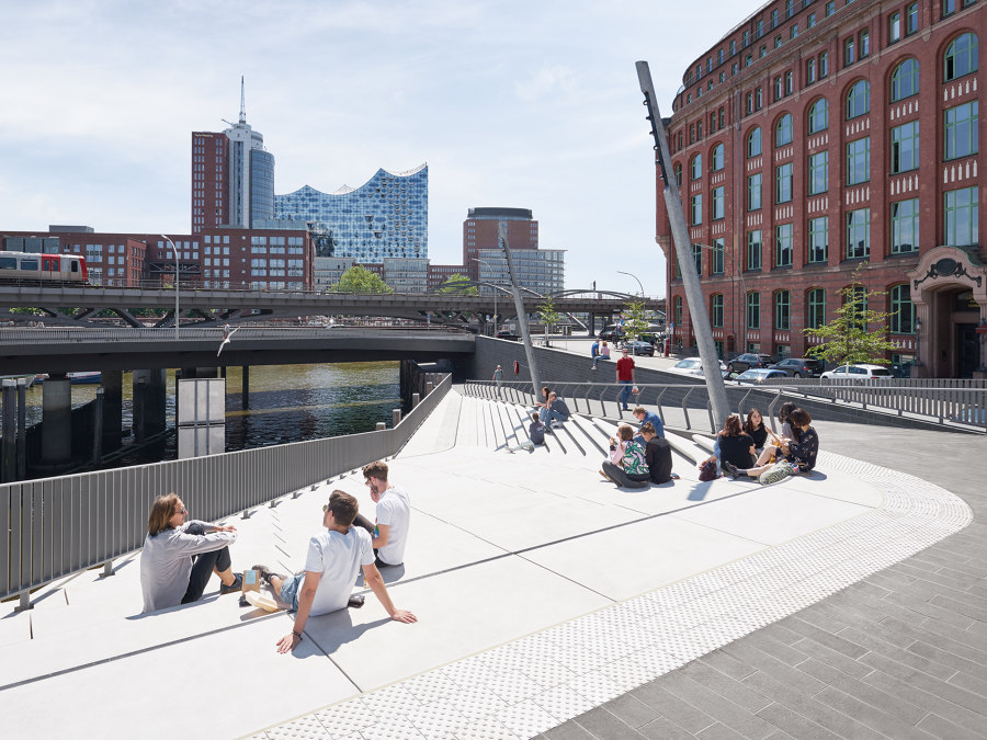 Niederhafen River Promenade de Zaha Hadid Architects | Infraestructuras