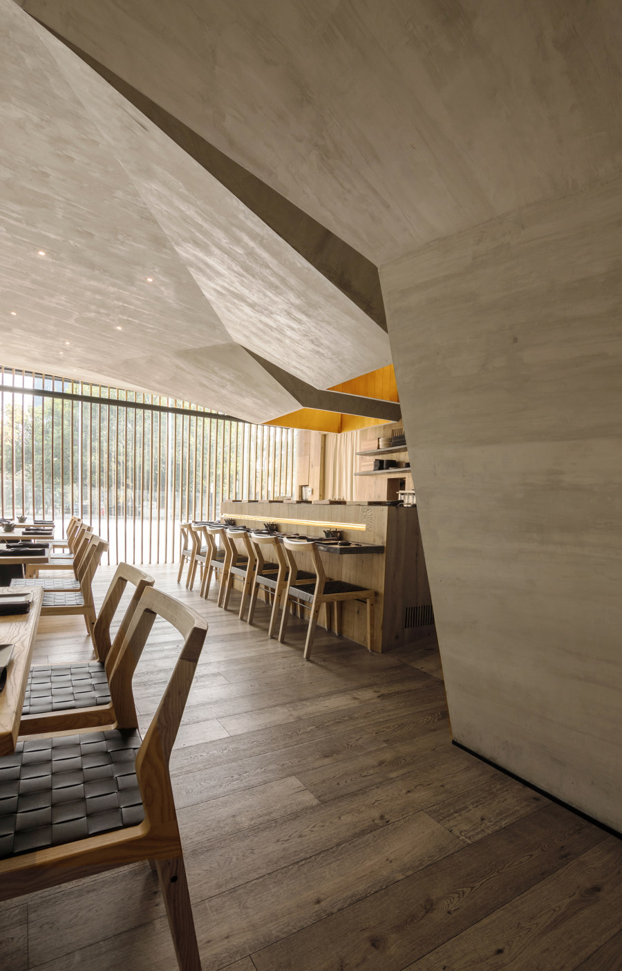 Oku Restaurant von Michan Architecture | Restaurant-Interieurs