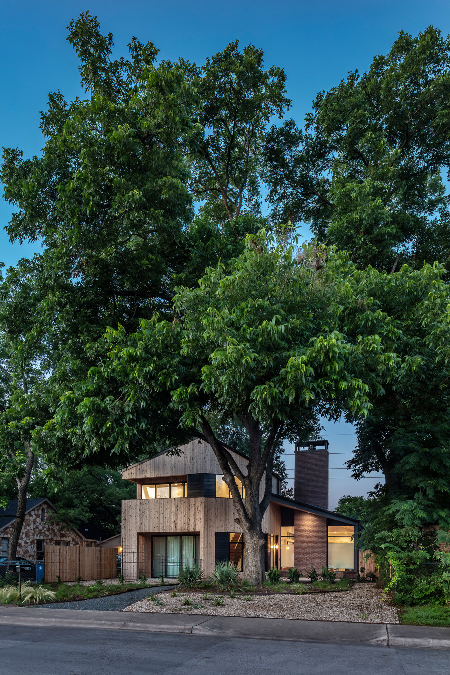 Hewn House de Matt Fajkus Architecture | Casas Unifamiliares