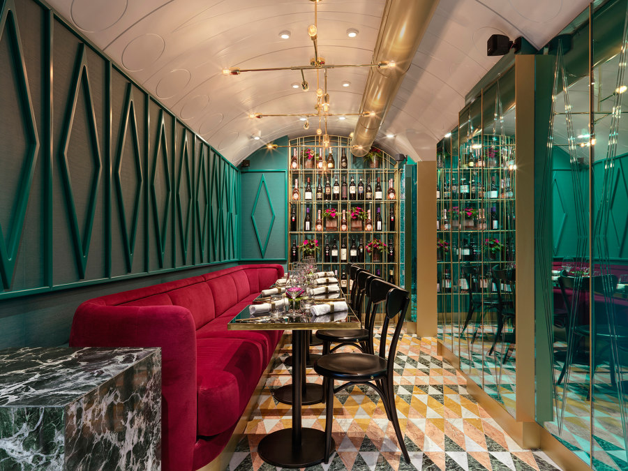 VyTA Covent Garden de Collidanielarchitetto | Diseño de restaurantes