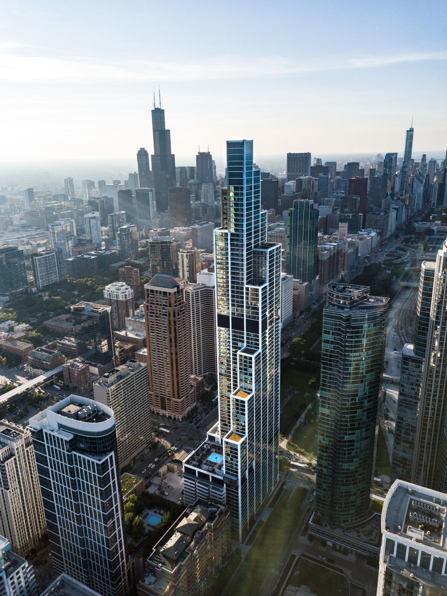 NEMA Chicago di Rafael Viñoly Architects | Case plurifamiliari