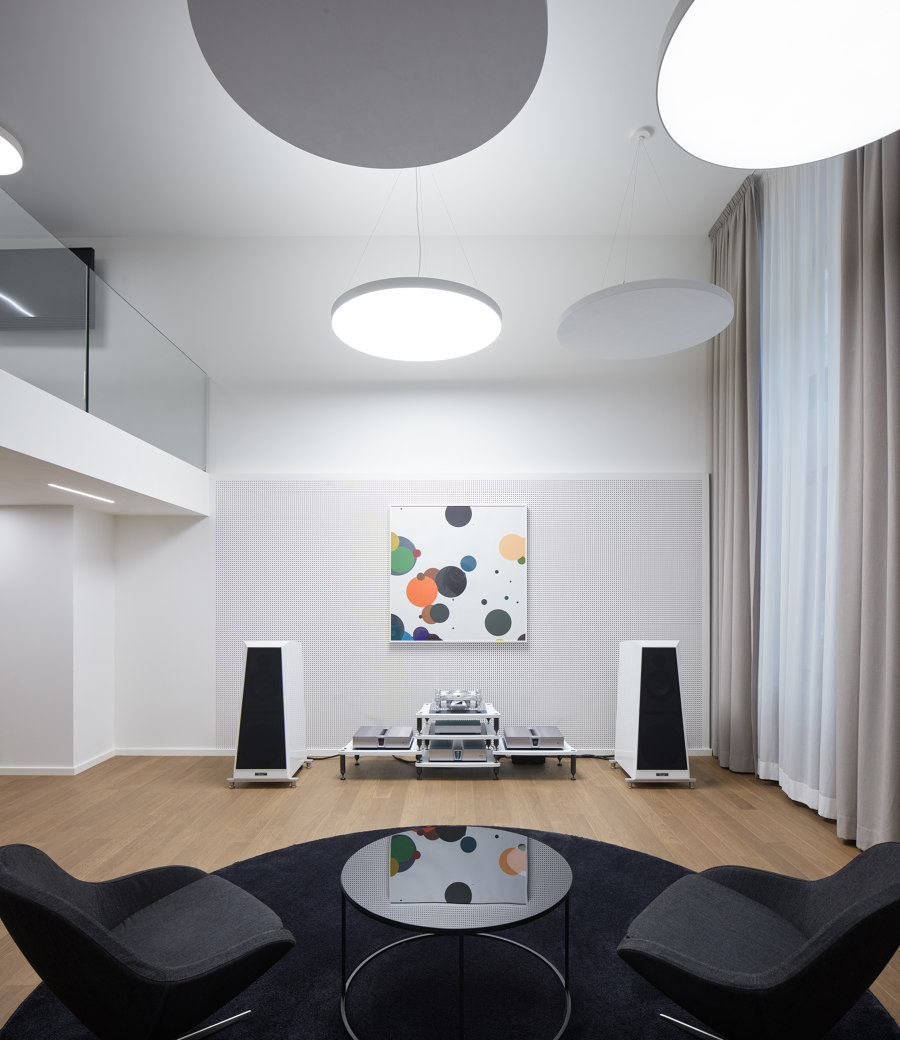 Audio and video showroom VOIX de Barbora Léblová Interiors & Architecture | Showrooms