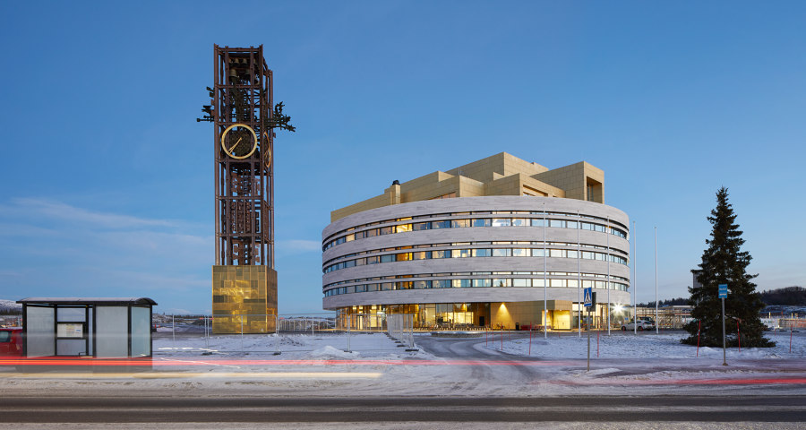 Kiruna Town Hall - The Crystal von Henning Larsen Architects | Verwaltungsgebäude