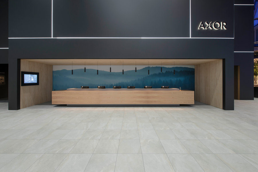 ArsRatio floor system AR18 for the Hansgrohe Group at the ISH von ArsRatio | Herstellerreferenzen