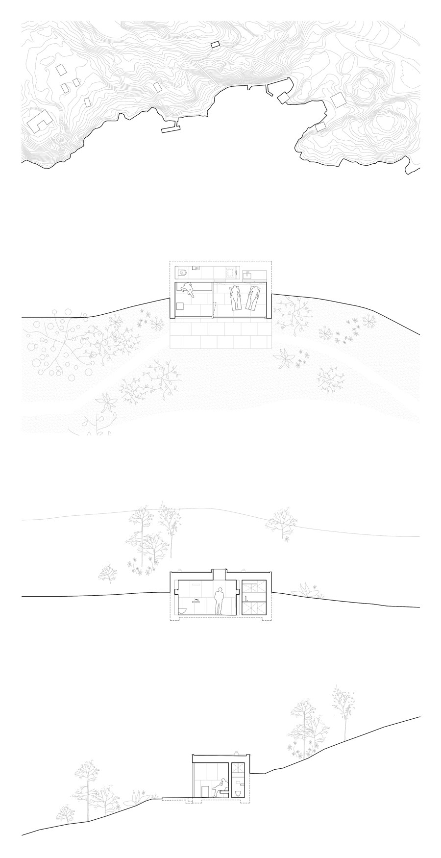 Sauna R by Matteo Foresti | Detached houses