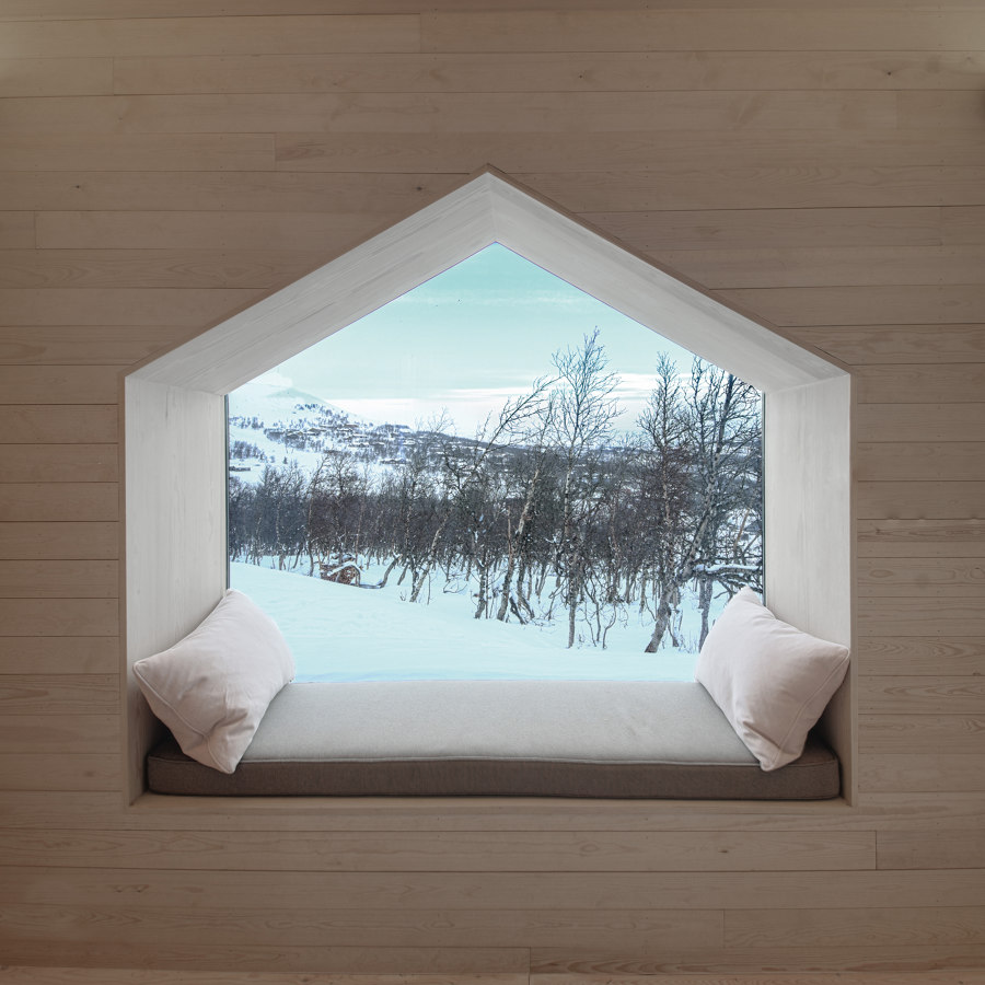 Split View Mountain Lodge de Reiulf Ramstad Arkitekter | Maisons particulières