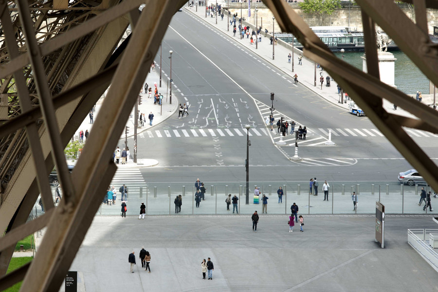 Eiffel Tower Transparency and Security by Dietmar Feichtinger Architectes | Infrastructure buildings
