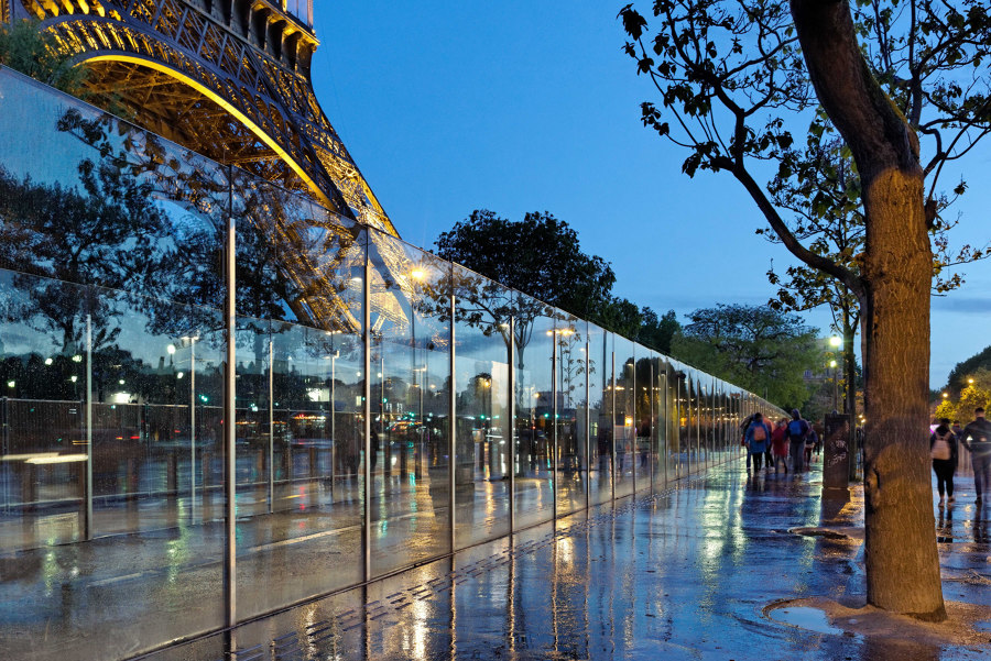 Eiffel Tower Transparency and Security de Dietmar Feichtinger Architectes | Infraestructuras