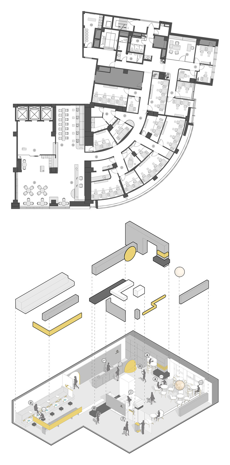 YUAN · Space de TOWOdesign | Instalaciones Spa