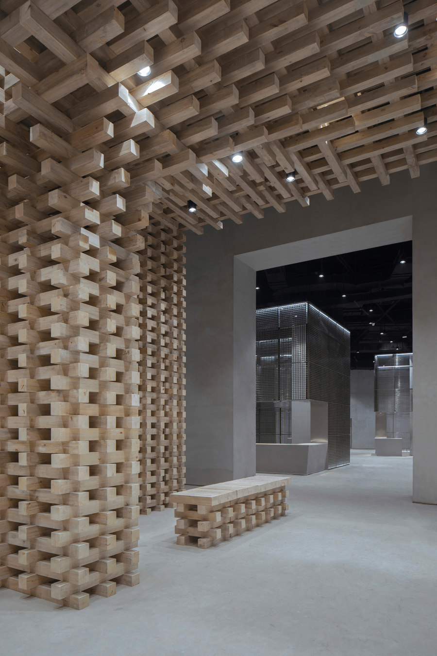 GreenMonster Lab von BANDe Architects | Messe- und Ausstellungsbauten