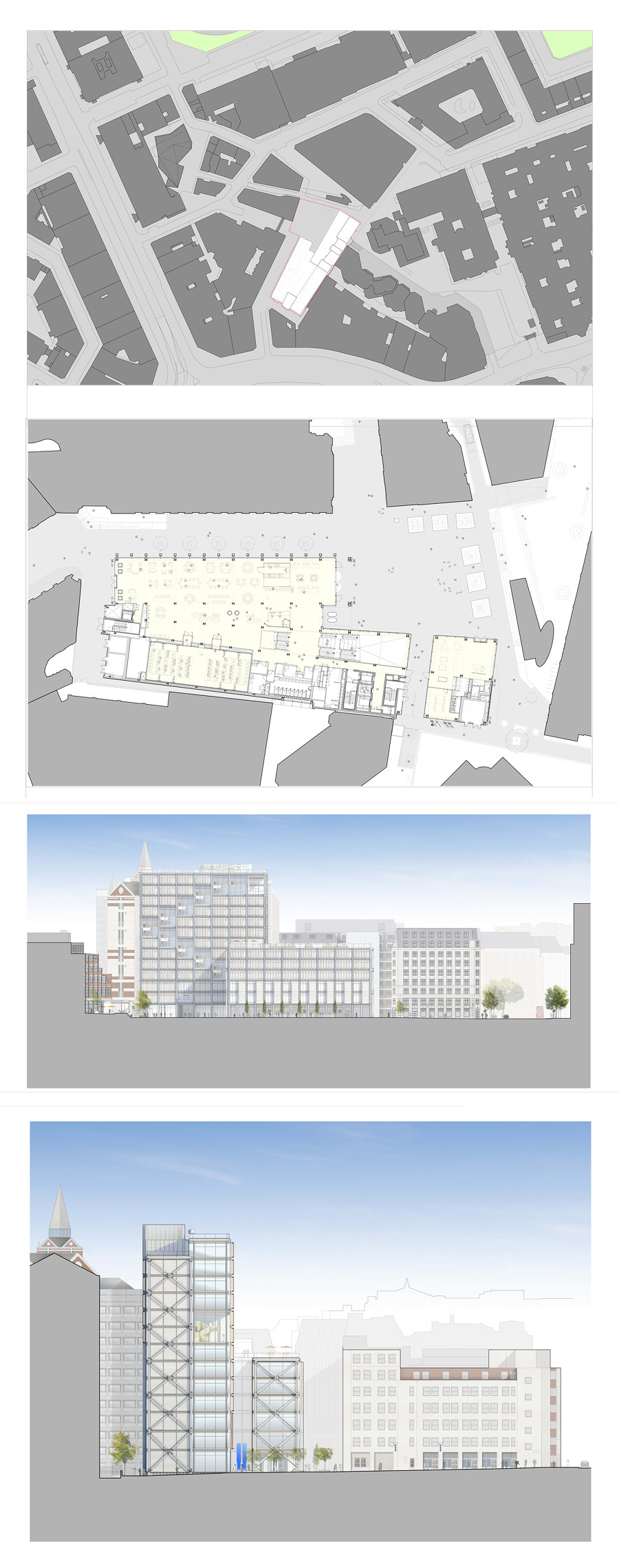 Centre Building at the LSE von Rogers Stirk Harbour + Partners | Universitäten