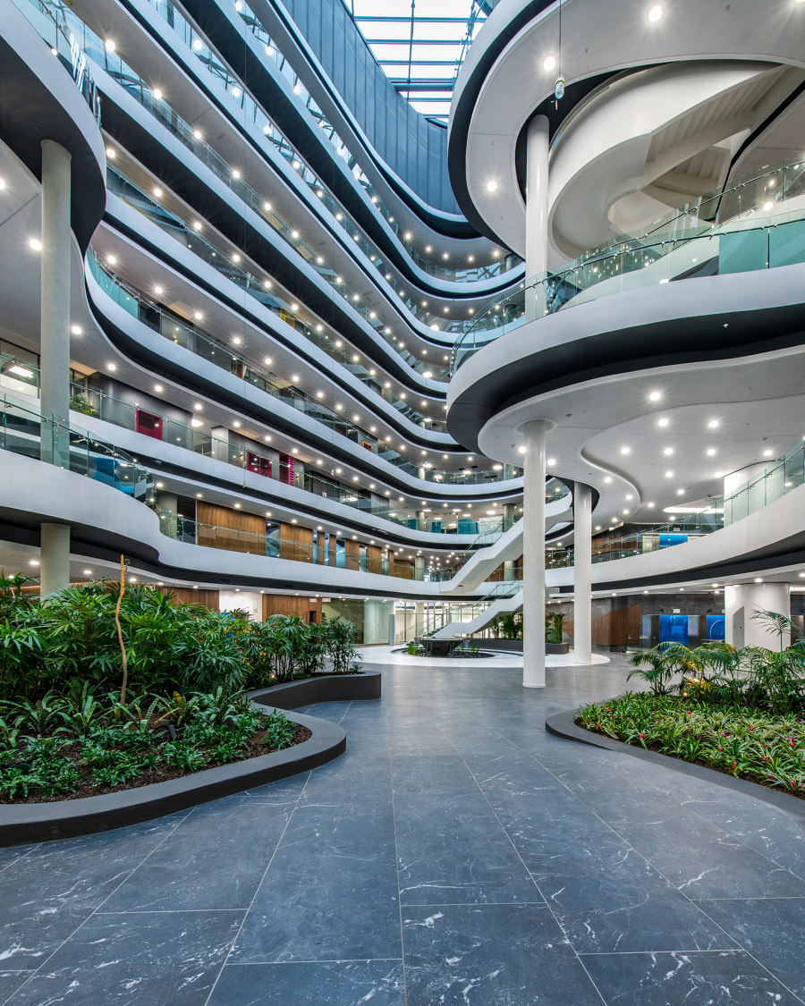 The spectacular Discovery Place in Johannesburg has chosen Fap Ceramiche’s marble-effect porcelain stoneware | Manufacturer references | Fap Ceramiche