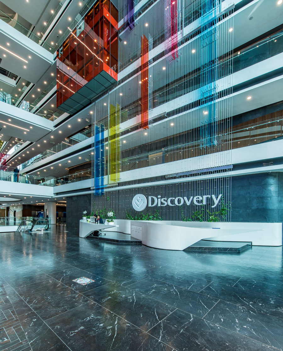 The spectacular Discovery Place in Johannesburg has chosen Fap Ceramiche’s marble-effect porcelain stoneware by Fap Ceramiche | Manufacturer references
