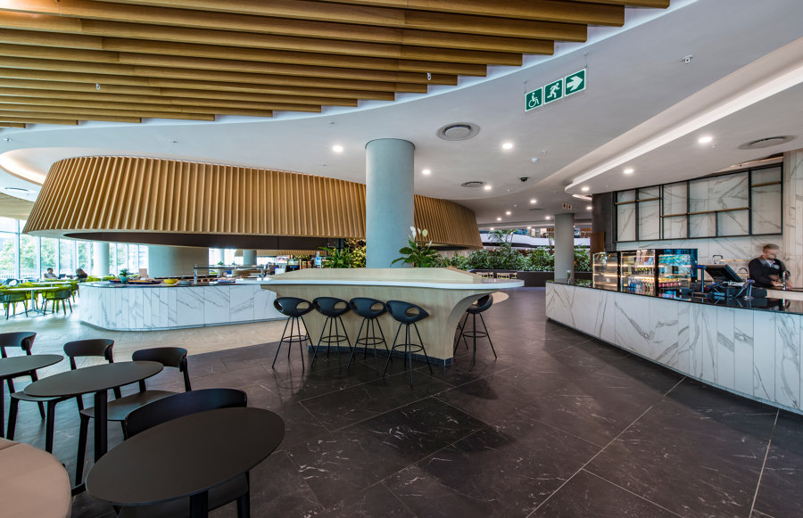 The spectacular Discovery Place in Johannesburg has chosen Fap Ceramiche’s marble-effect porcelain stoneware by Fap Ceramiche | Manufacturer references