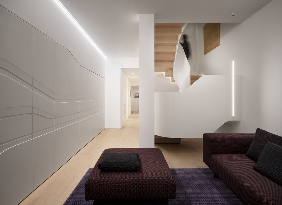 Light Falls by FLOW Architecture | Living space