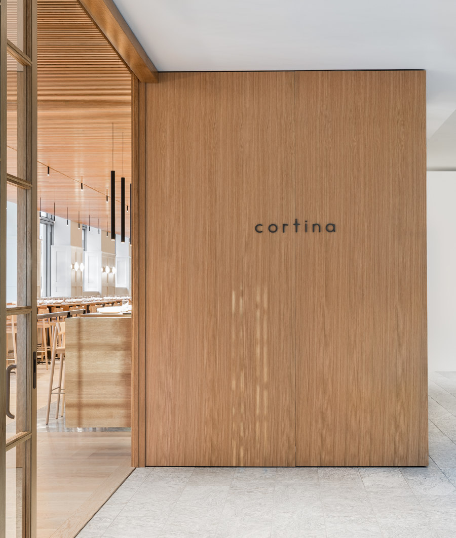 Cortina | Restaurant interiors | Heliotrope Architects