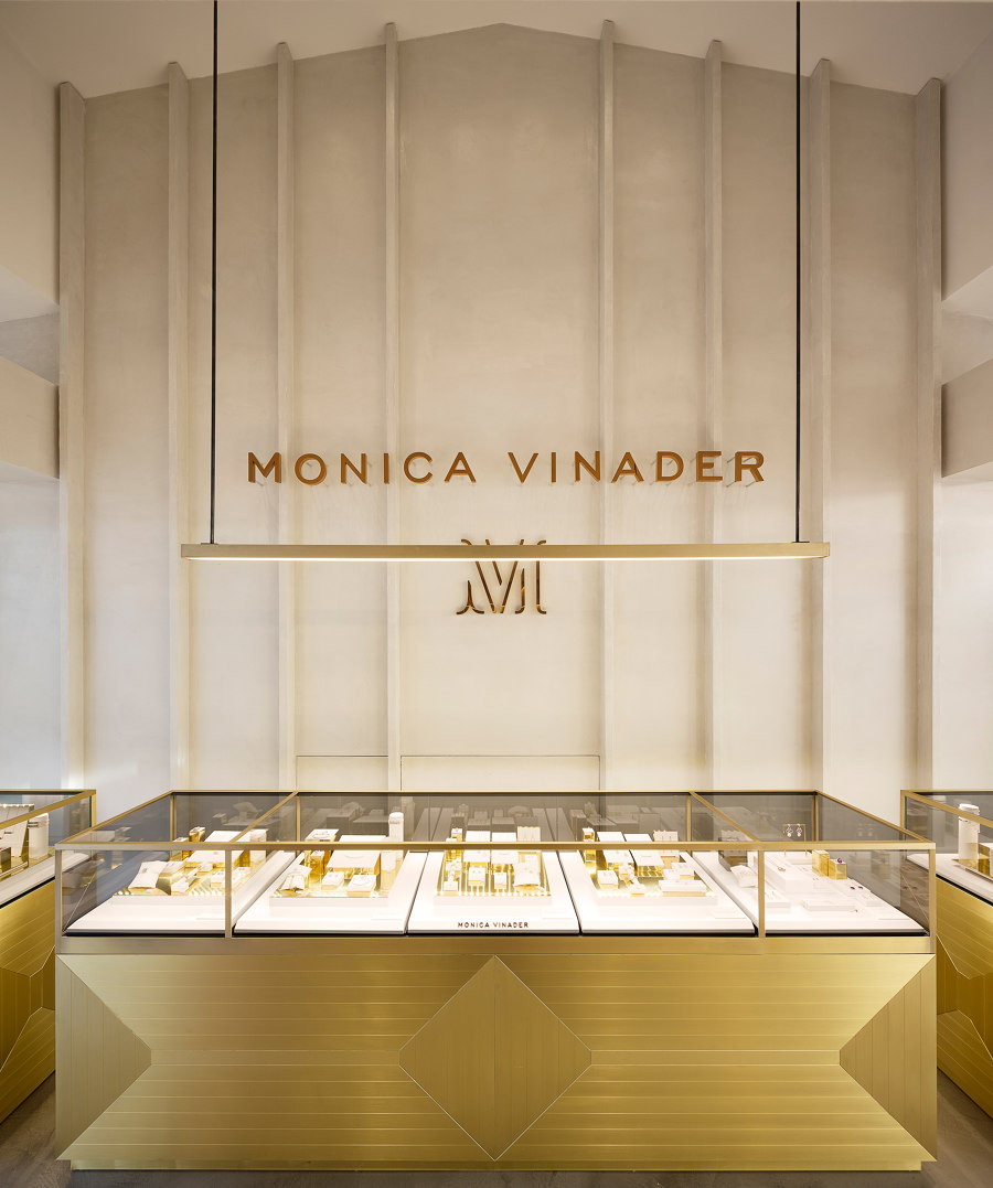 Monica Vinader London de EMULSION | Diseño de tiendas