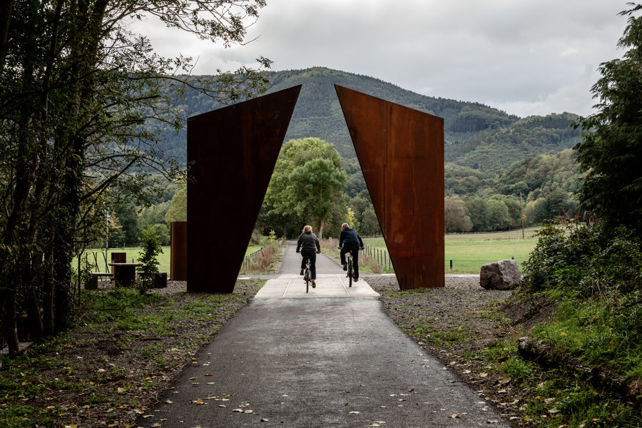Chemin des Carrières de Reiulf Ramstad Arkitekter | Monuments / Sculptures / Plateformes panoramiques