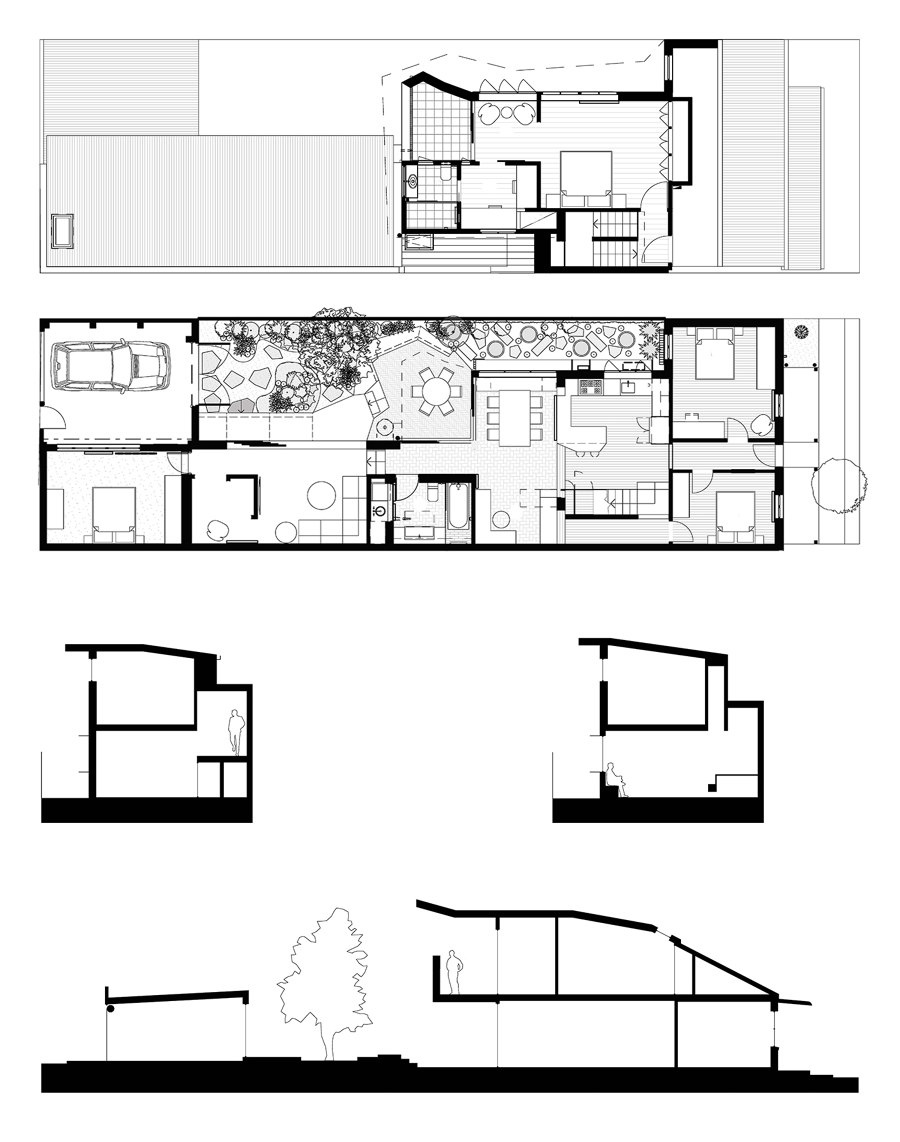 Flutter House von Stukel Architecture | Einfamilienhäuser