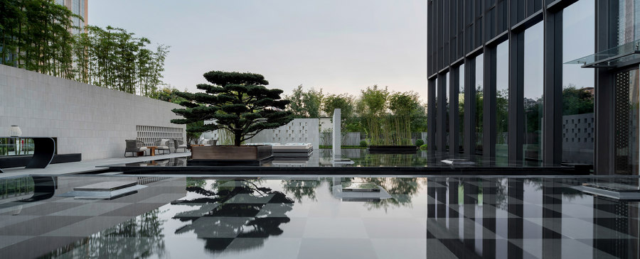 HUALUXE Xi'an Hi-Tech Zone di CCD/Cheng Chung Design | Alberghi - Interni